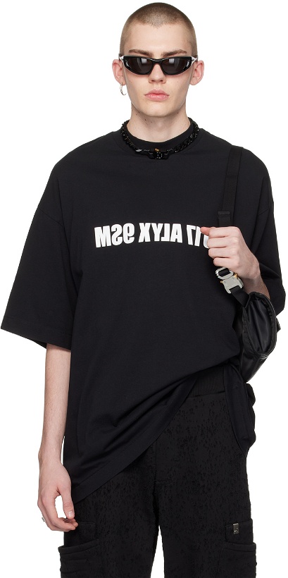 Photo: 1017 ALYX 9SM Black Oversized T-Shirt