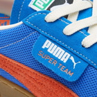 Puma Men's Super Team Handy Sneakers in Ultra Blue/Rickie Orange