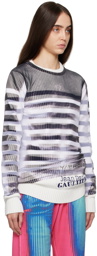 Y/Project Black & White Jean Paul Gaultier Edition Marinière Sweatshirt