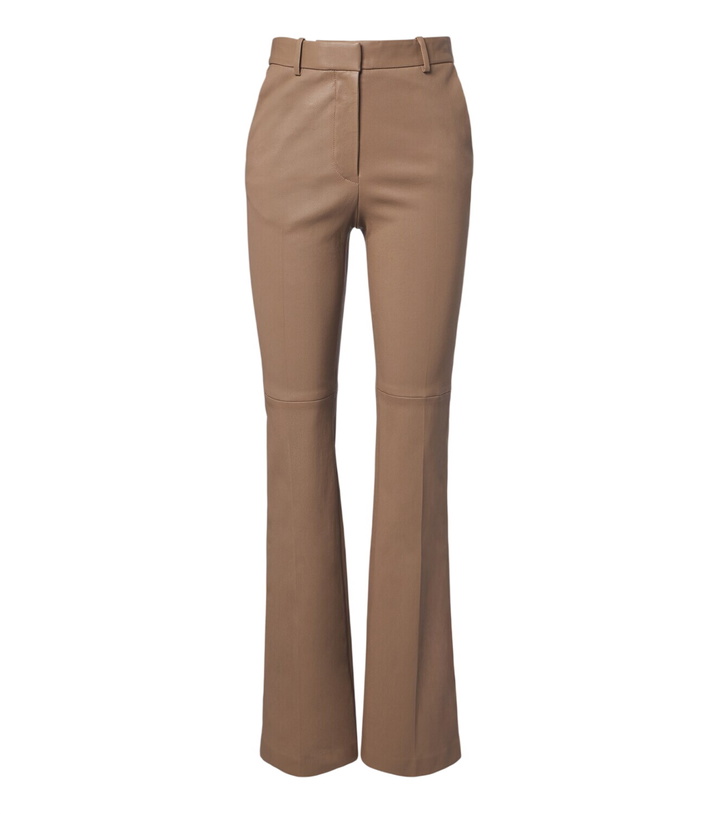 Photo: Joseph Tafira leather flared pants