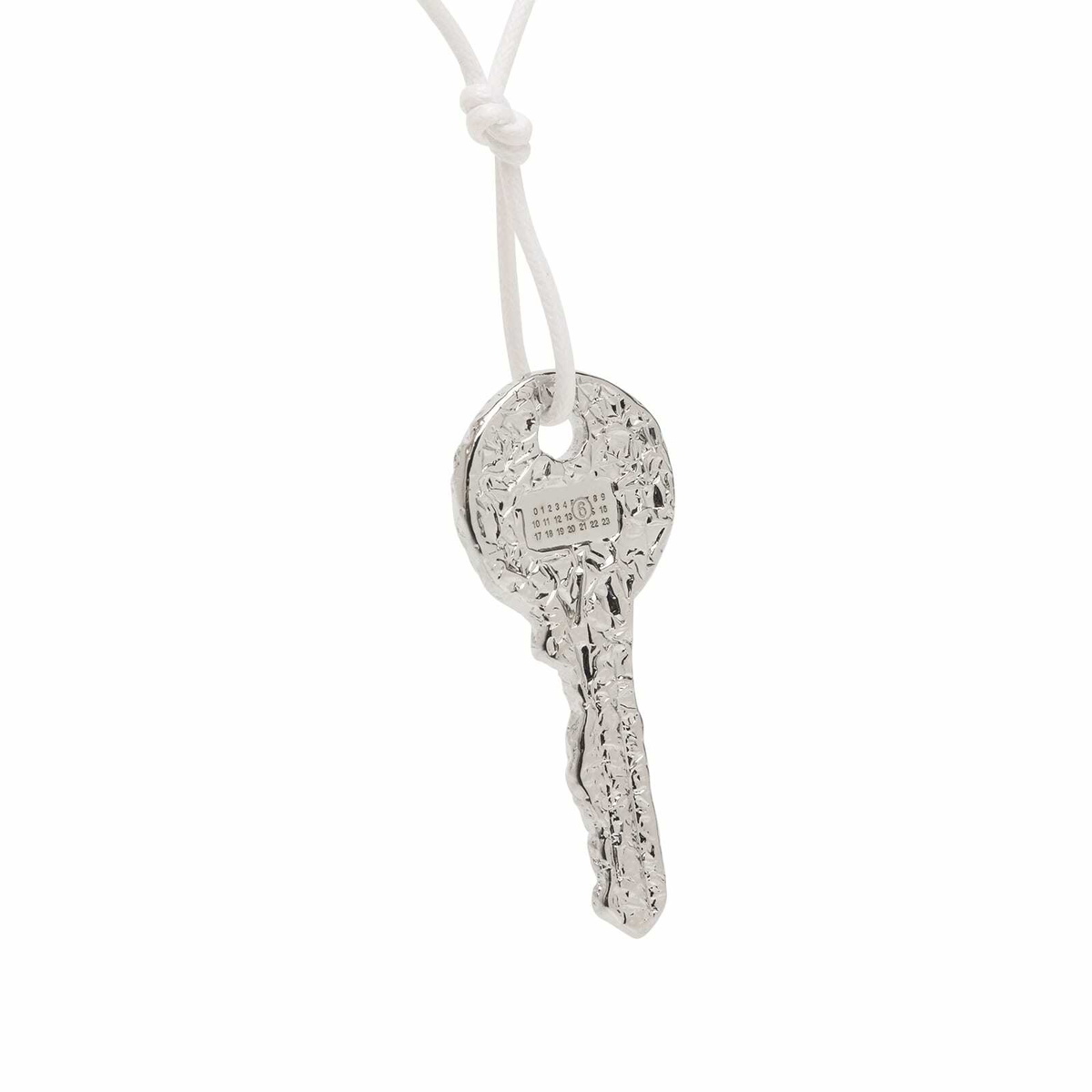 MM6 Maison Margiela Women's Key Necklace in Silver 