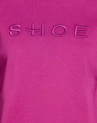 Shoe Womens Sweatshirt Garnet