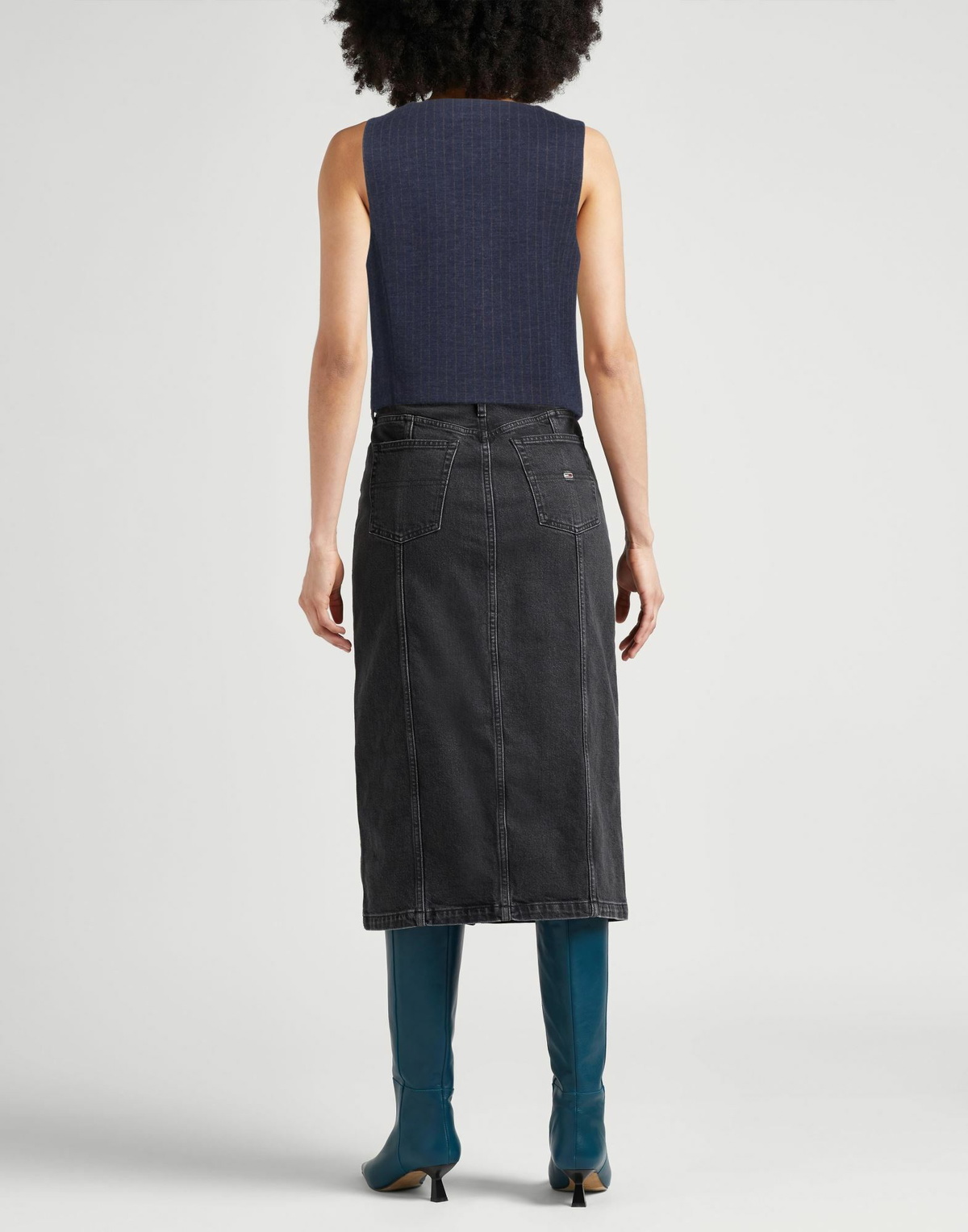 Circolo 1901 Womens Tailored Vest in Blue