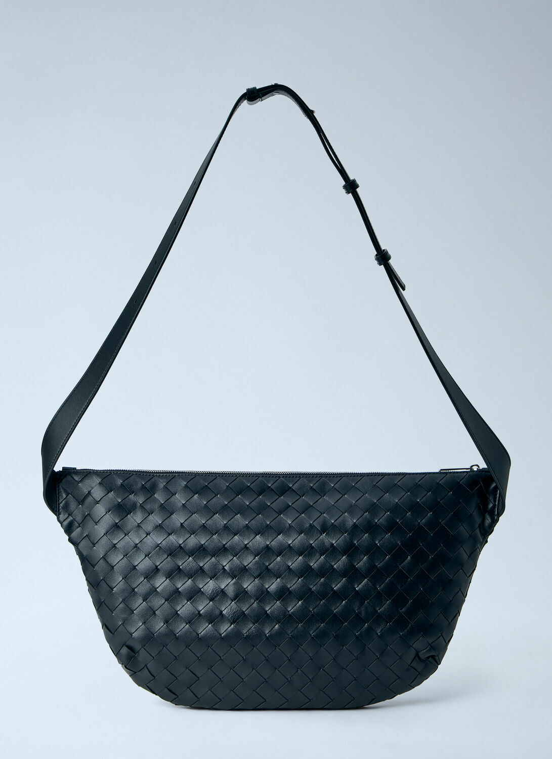 Bottega Veneta Intrecciato Leather Crossbody Bag