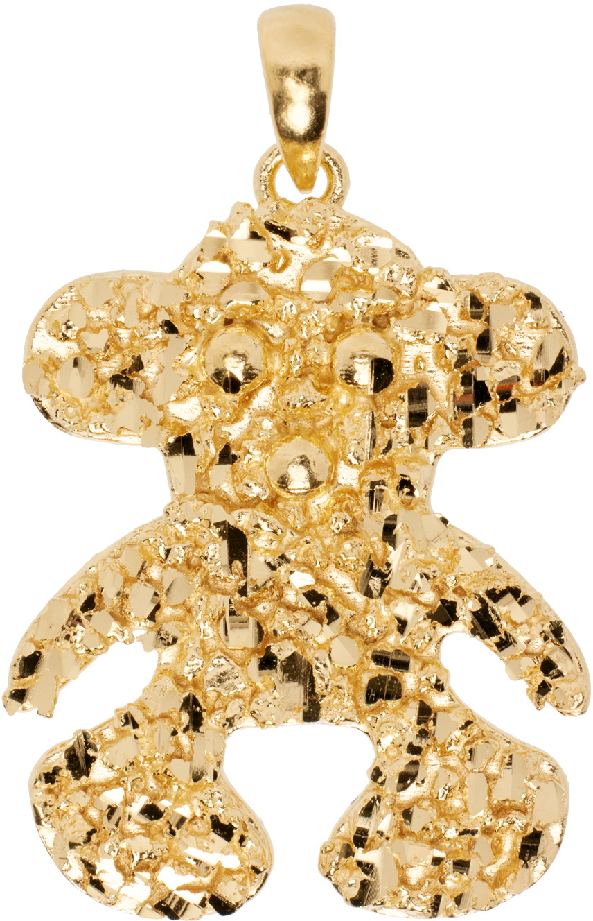 Veneda Carter Gold Mini Bear Pendant