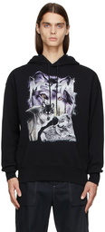 MSGM Black Wolf Hoodie