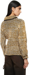 Eckhaus Latta Yellow Chalet Sweater