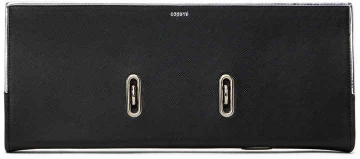 Photo: Coperni Black Binder Clutch