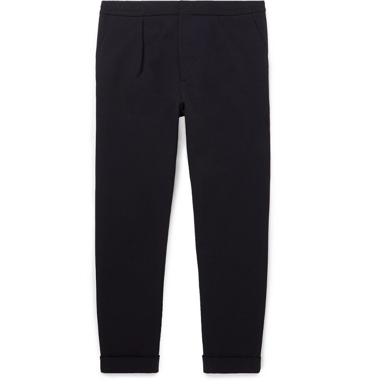 Photo: Barena - Saraval Tapered Woven Trousers - Men - Navy