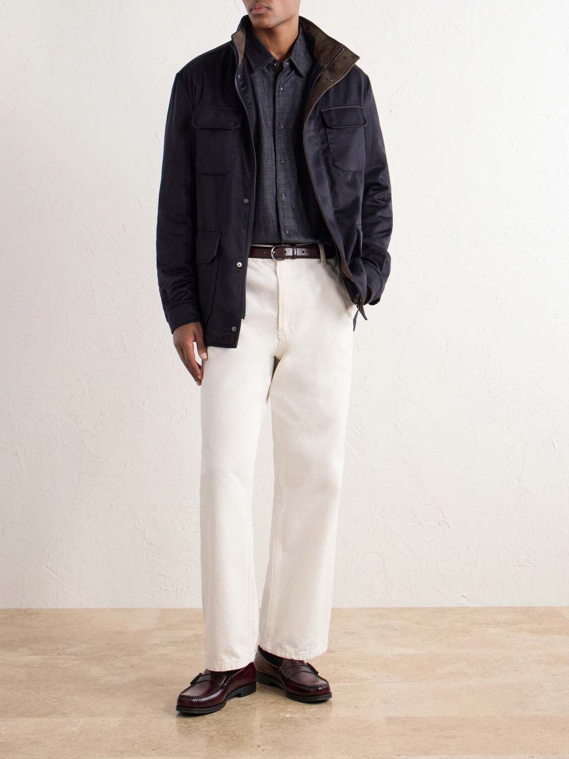 N.PEAL - Vale Cashmere Jacket - Blue