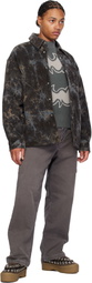 BLUEMARBLE Brown Padded Overshirt