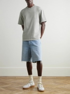 AGOLDE - Asha Cotton-Jersey T-Shirt - Gray