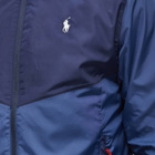 Polo Ralph Lauren Men's Hooded Windbreaker in Light Navy/Newport Navy