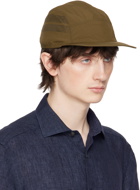 ZEGNA Khaki Perforated Cap