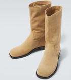 Lemaire Soft Workwear suede ankle boots
