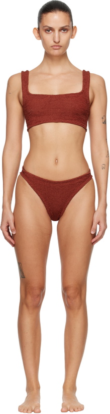 Photo: Hunza G Burgundy Xandra Bikini
