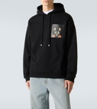 Loewe x Louis Wain cotton fleece hoodie