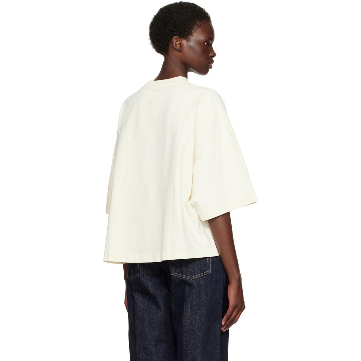 JACQUEMUS Beige 'The Corto' T-shirt