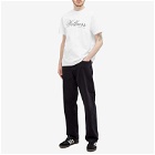 Sporty & Rich Carlyle T-Shirt in White/Chocolate