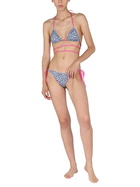 MC2 Saint Barth Animalier Print Bikini Top