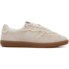 Alohas Beige Tb.490 Crochet Leather Sneakers