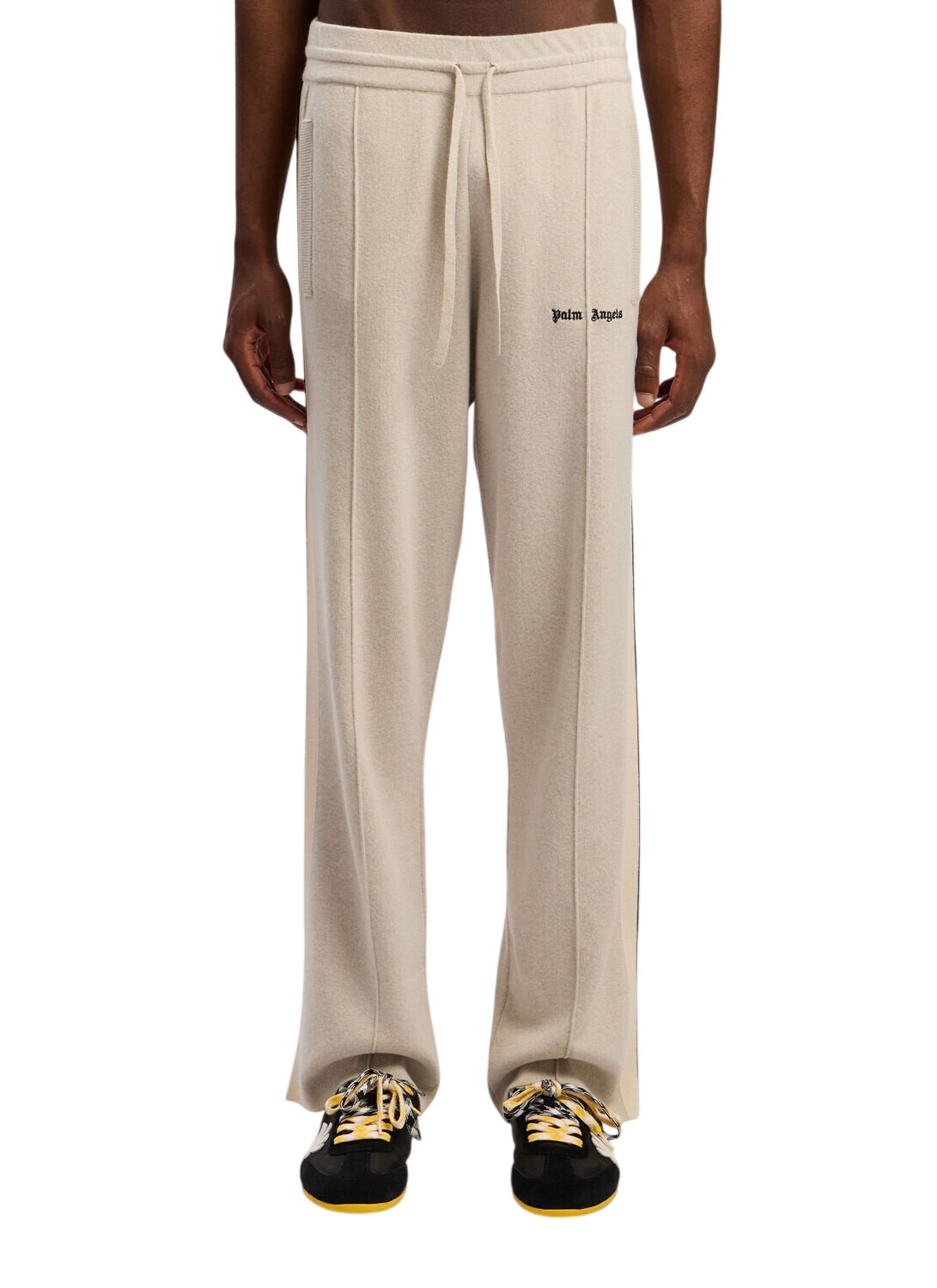 Palm Angels White Classic Track Pants Palm Angels