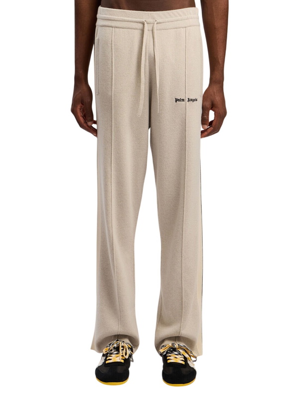 Photo: Palm Angels Classic Logo Knit Track Pants
