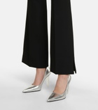 Peter Do - Ice metallic leather pumps
