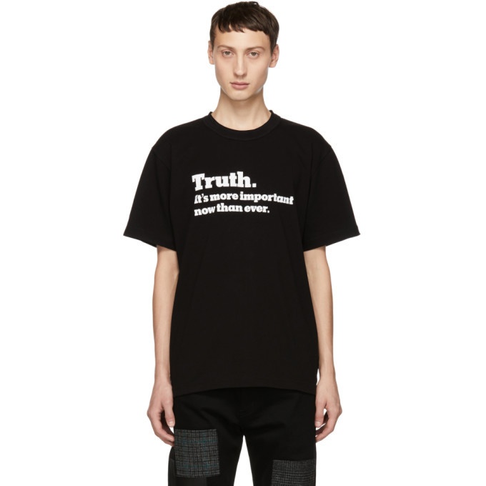 Photo: Sacai Black Truth T-Shirt