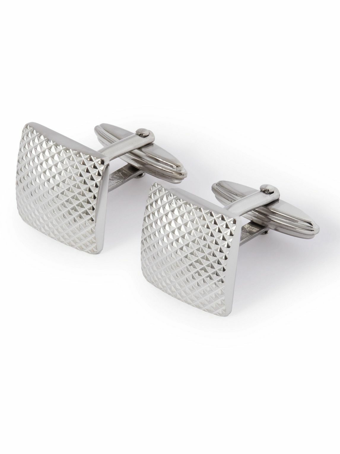 Lanvin - Men - Platinum-Plated Cufflinks Silver