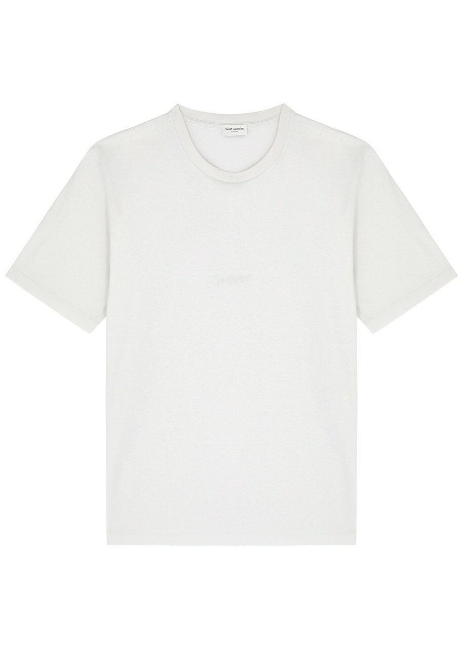 Saint Laurent Black Jacquard Graphic T-Shirt Saint Laurent Saint Laurent Black Jacquard Graphic T-Shirt Saint Laurent