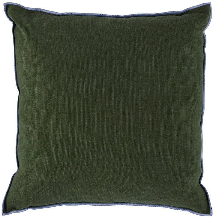 Photo: HAY Green Outline Pillow
