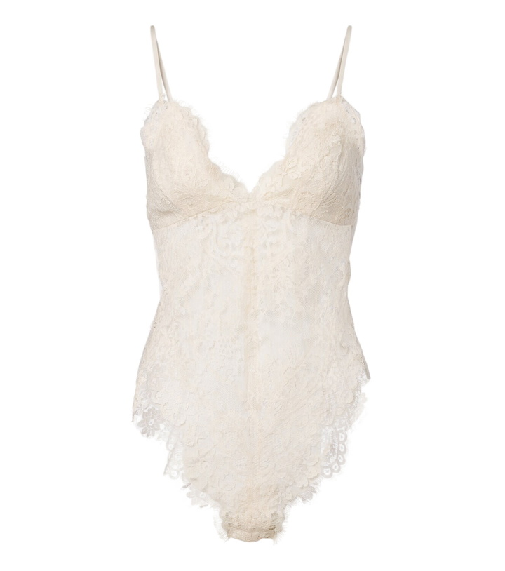 Photo: Zimmermann Lace bodysuit
