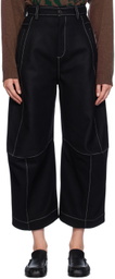 Henrik Vibskov Black Dusk Trousers
