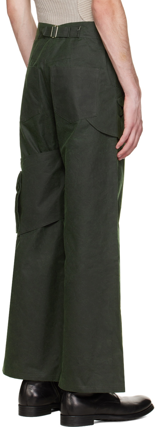 Solitude Studios SSENSE Exclusive Green Habitual Cargo Pants