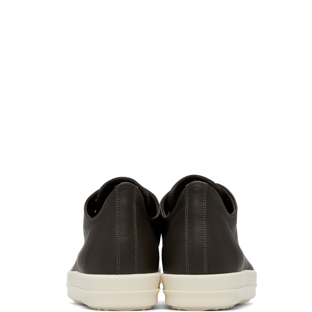 Rick Owens Brown Tower Low Sneaks Sneakers