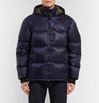 Polo Ralph Lauren - Faux Shearling-Trimmed Quilted Shell Down Jacket - Men - Navy