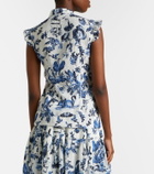 Erdem Floral jacquard top