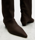Prada Leather knee-high boots