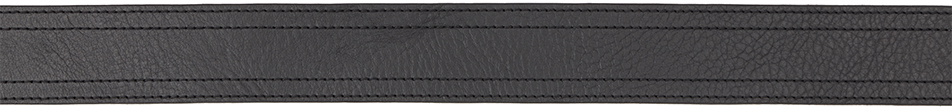 CARSON WACH Black Embossed Belt