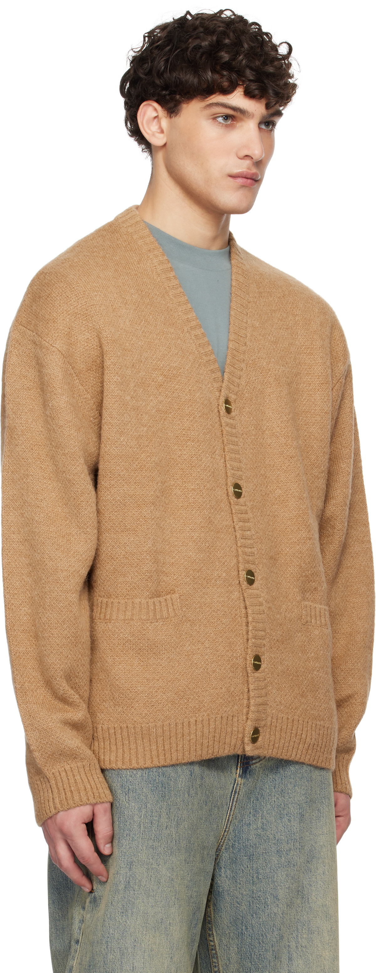 21AW Carhartt WIP Manford Cardigan モヘア 21AW Carhartt WIP Manford Cardigan モヘア