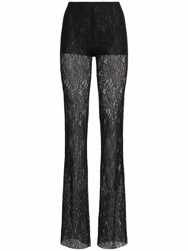 Photo: PHILOSOPHY DI LORENZO SERAFINI Stretch Lace Straight Pants