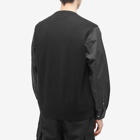 Undercover Men's Rose Cashmere Crew Knit in Black