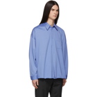 Marni Blue Jersey Pocket Shirt