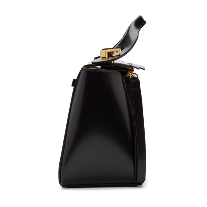Sophie Hulme Black Bolt Bag