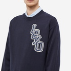 Kenzo Men's Back Applique Tiger Crew Knit in Midnight Blue