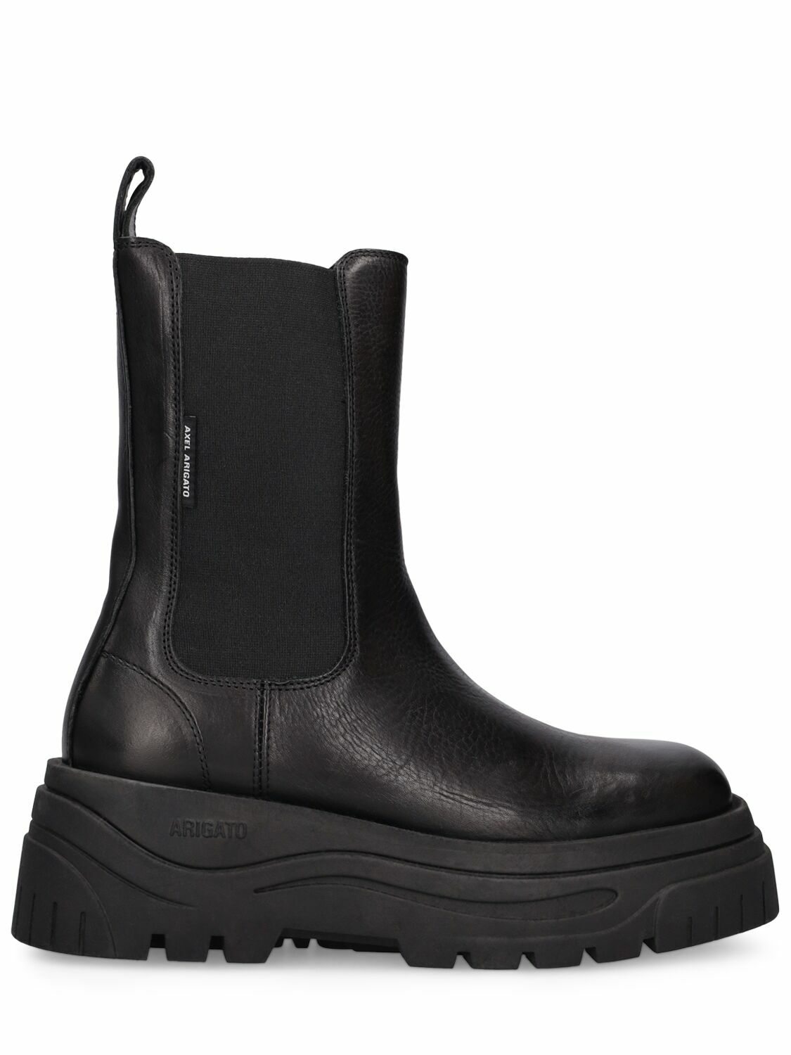 Cherevichkiotvichki Black Curved Zip Boots Cherevichkiotvichki