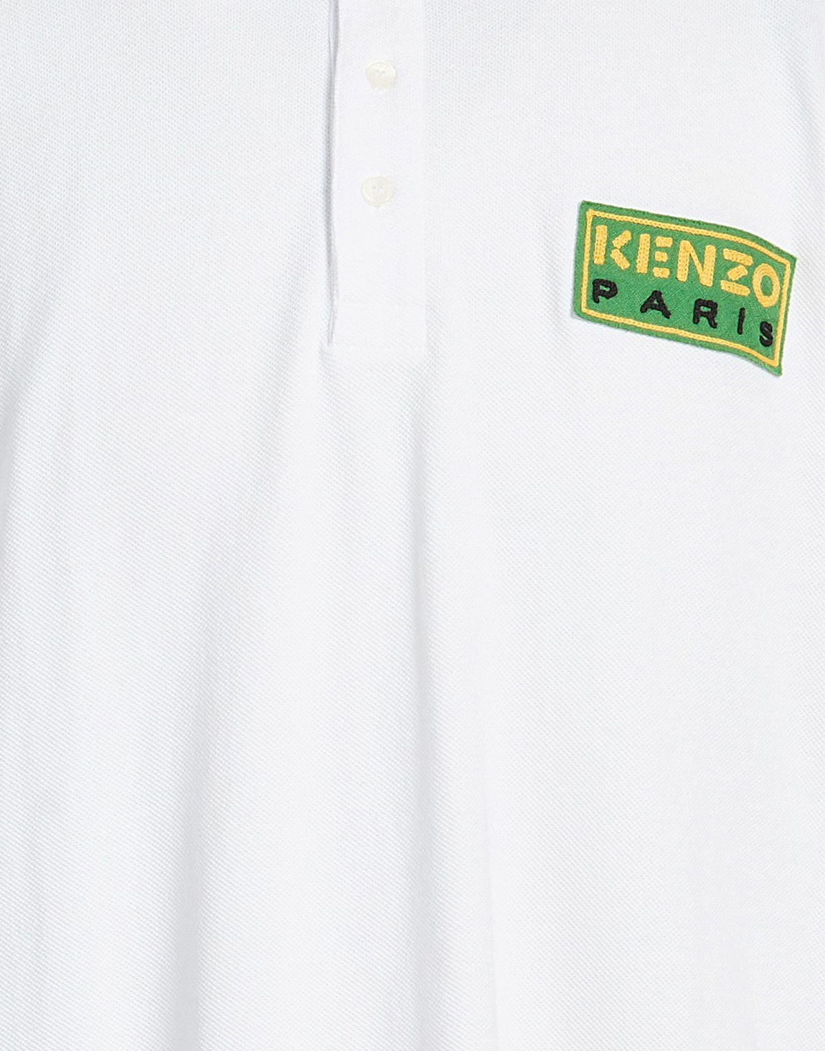 Kenzo Mens Polo shirt in White