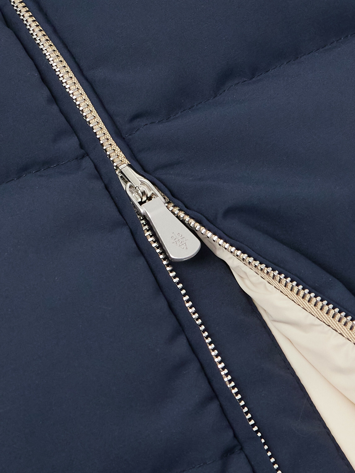 Eleventy - Quilted Tech Wool-Blend Down Gilet - Blue