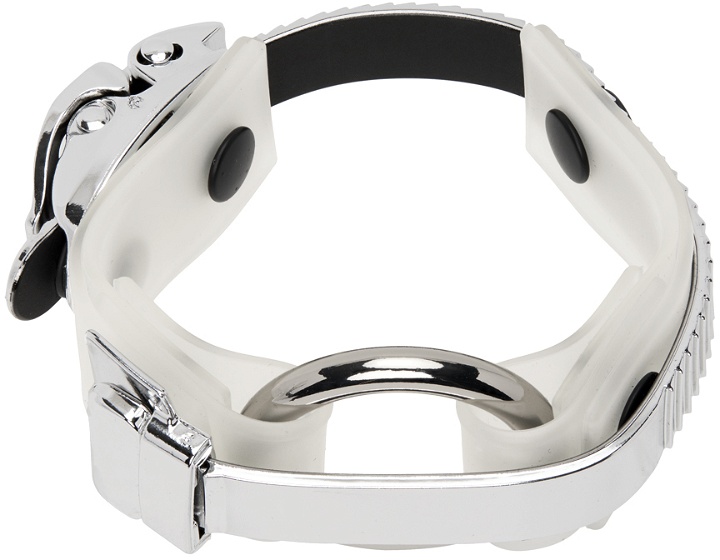 Photo: Innerraum Silver & Transparent Ring Bracelet